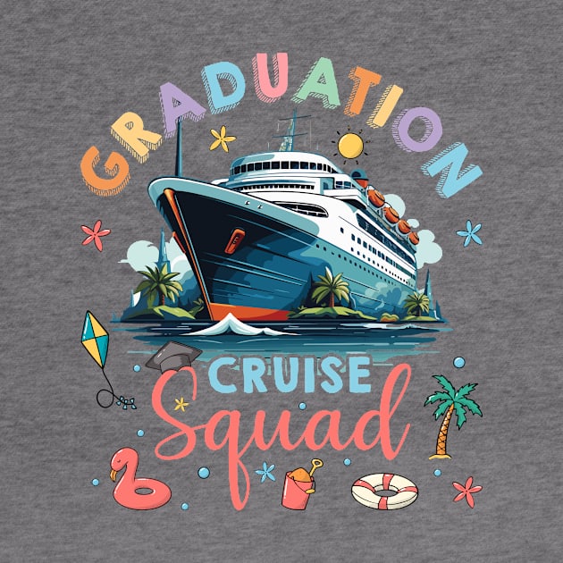 Graduation Cruise Squad Class of 2024 Gift For Men Women by Los San Der